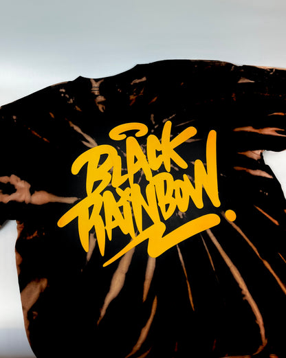 Mentha Tag Acid Washed Tee – BLACKRAINBOW