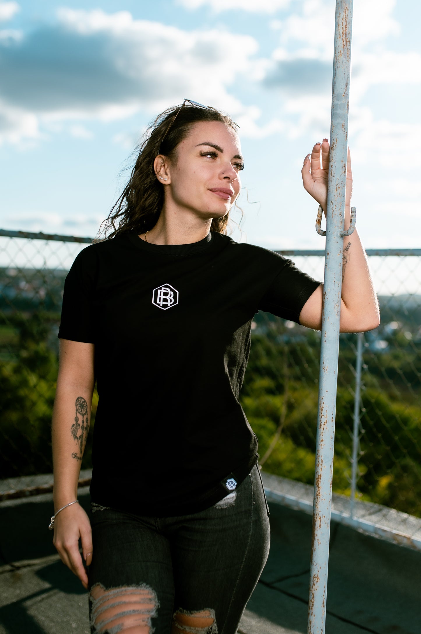 Blackrainbow Basic Fekete Póló