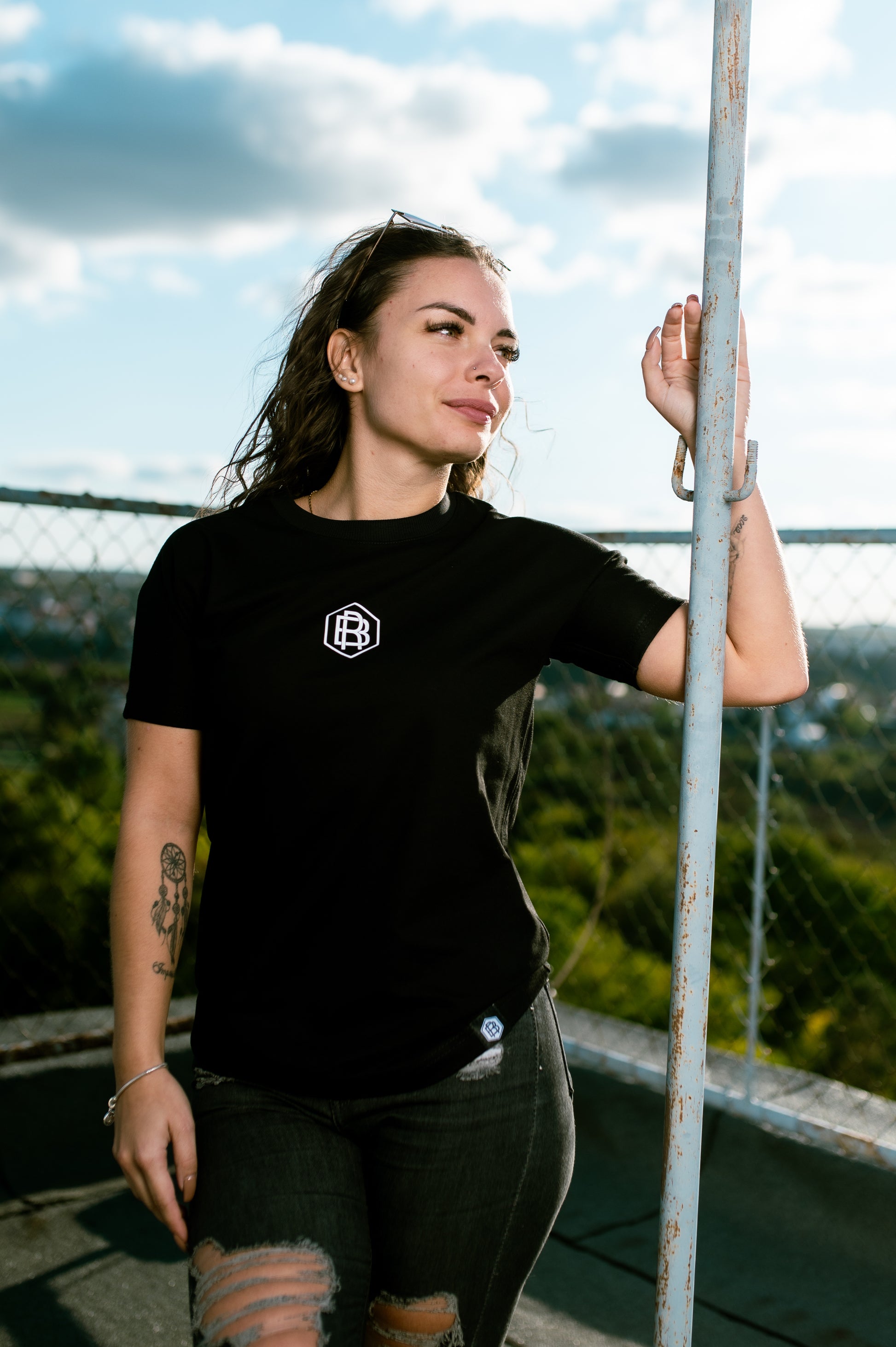 Blackrainbow Basic Fekete Póló