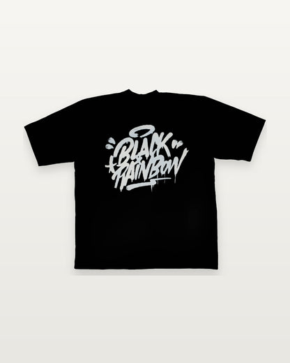 Prémium Oversize Graffiti Póló – hátulnézet