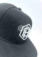 Blackrainbow snapback cap